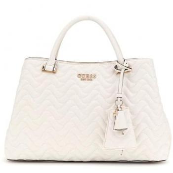 Borsa a mano Guess Melisandra HWQG96 53070 Offwhite