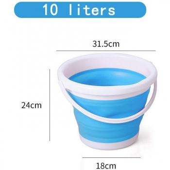 Portable Collapsible Water Bucket for Car Washing