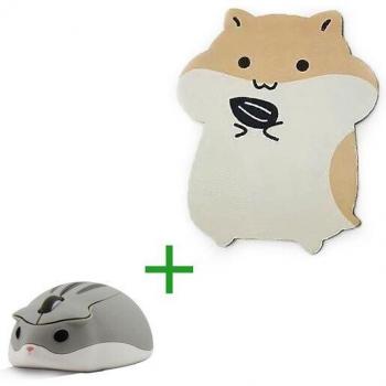 Charming Hamster Wireless Computer Mouse
