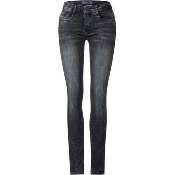 Street One Skinny‑Fit Jeans – Schmales Bein – Größe 34 – Rot