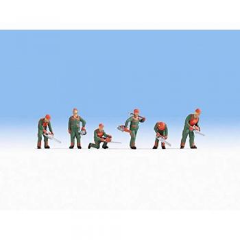 NOCH Modelleisenbahn-Figur N Figuren Waldarbeiter