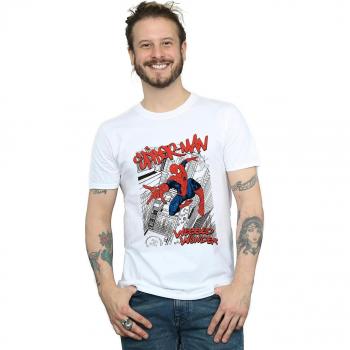 T-shirt Marvel Homme Spider-Man Style Croquis S-3XL Blanc XL