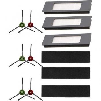 Pack de Accesorios Ecovacs Deebot Ozmo 920/950: Cepillo Rodante, Lateral y Filtrador