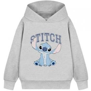 Vanilla Underground Kids' Stitch Hoodie – 100% Cotton, Grey