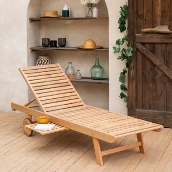 Panneau Solaire Pliable en Acacia Kanawa