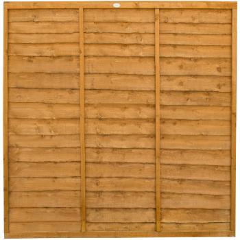 Forest Garden 1.83M High Lap Fence Panel