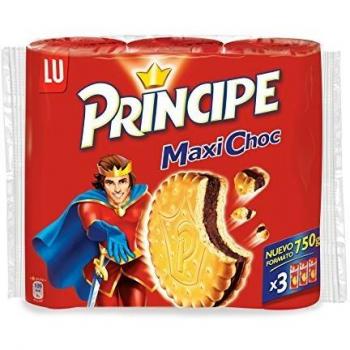 Príncipe Galleta Maxi Choco 3 x 250 g