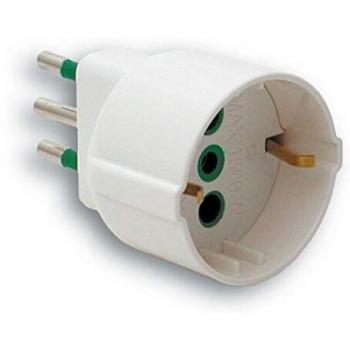 Adaptador de enchufe europeo 2P+E 16A Fanton 82130