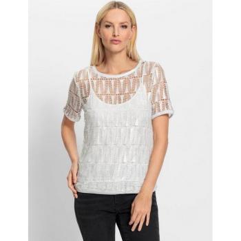 Heine Meliertes Kurzarmshirt für Damen