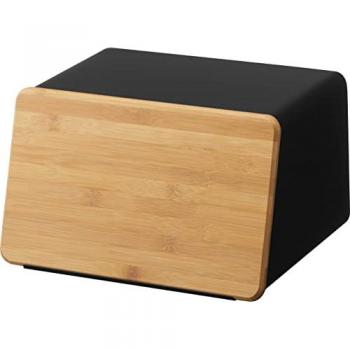 Black LoftBox 5291 – Large Capacity Bread Case with Slide Cover