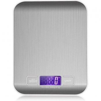 Stainless Steel Digital Weighing Scale USB LCD 10kg 5kg 0.1g