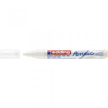 Edding 5100 Marqueurs Acryliques Blanc Trafic