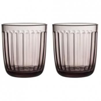 Raami Trinkglas 26 cl, Rösslyng (2 Stück)
