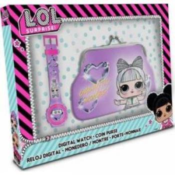 Orologio da Polso Digitale e Portafoglio LOL Kids Euroswan