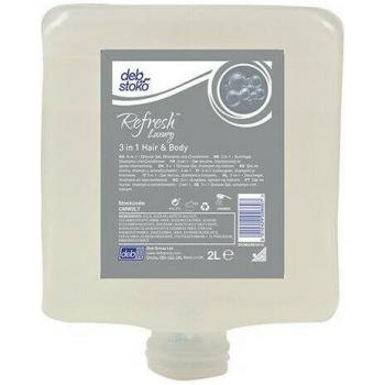 Gel Corporal e Capilar Deb Refresh Luxury 3 em 1 2L
