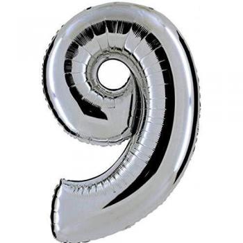 Palloncino Golden Hill 9 Argento Metalizzato