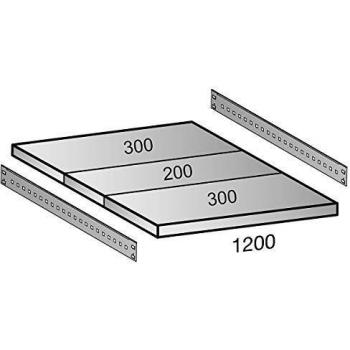 Fachboden für CLEANA-Regal, 1200 mm x 800 mm