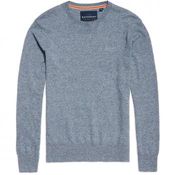 Orange Label Slab Blue Grit Crew Top Superdry – XL/Small? (Large)
