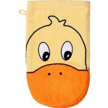 Wörner Baby-Waschlappen Gelb 15 x 21 cm