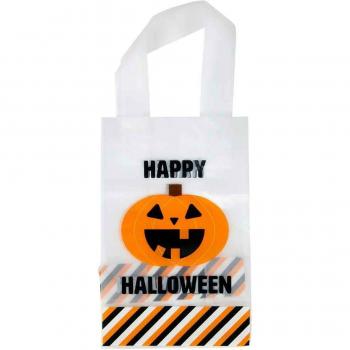 Sacchetti Halloween con Teschi e Zucche 10 x 24 cm