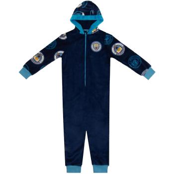 Man City Junior Navy Fleece Set for Boys (2-3)