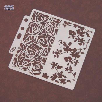 Plantilla Decorativa en Relieve para Álbum