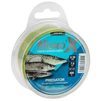 Ctec Mono X Predator 0.30Mm/7.6Kg 400M