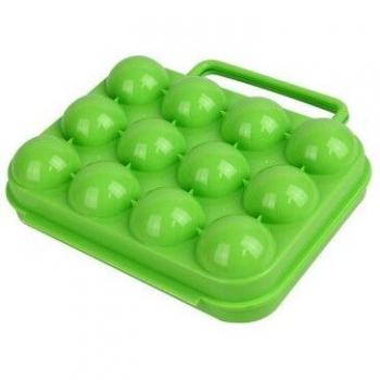 12-Compartment Egg Container for Travel