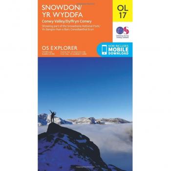 New OS OL 17 Explorer Snowdon Map