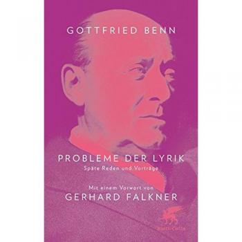 Probleme der Lyrik: Späte Reden und Vorträge