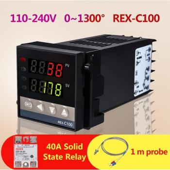 Controlador de Voltaje REAXC100 Inteligente, 0‑1300 °C, 40A