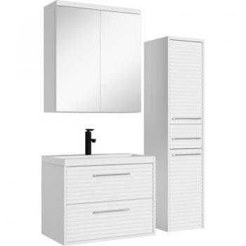 Mobile Lavabo Etna 60 cm – Bianco e Specchio