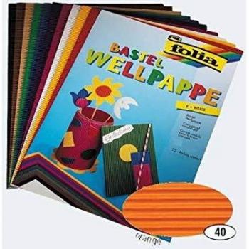 Panneau Carton Ondulé Orange 500×700 mm