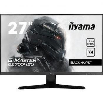 Iiyama IIYAMA G2755HSU-B1 27inch ETE VA FHD Gaming G-Master Black Hawk 100Hz 250cd/m2 1ms MPRT HDMI DP USB-HUB 2x2.0 Black Speakers (G2755HSU-B1)
