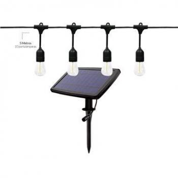Guirnalda LED Solar 5 Metros Helem 10 Lámparas IP44