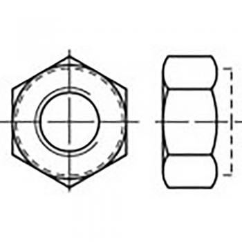 Écrou hexagonal M4 A2