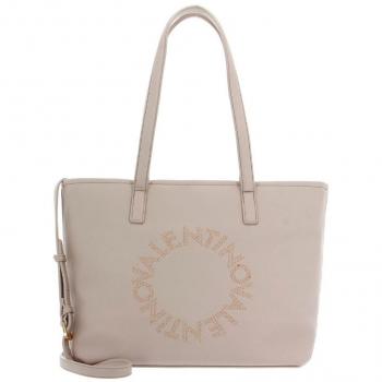 Sac à provisions Valentino – Beige PU zippé