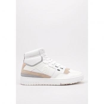 TÊNIS BRANCO TOMMY HILFIGER TH BASKET BETTER MIDCUT 42