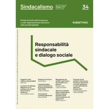 Sindacalismo. Rivista di studi sull'innovazione e sulla rappresentanza del lavoro nella società globale