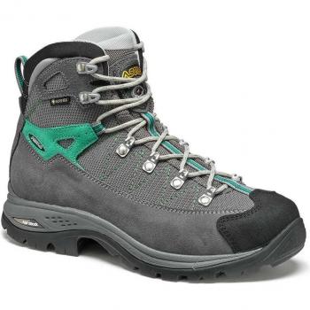Asolo Damen Trekking Schuhe Finder GV GORE-TEX grau/türkis