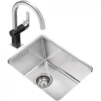Fregadero inox Teka BELINEAR152740, 1 seno, compatible con mueble 45cm