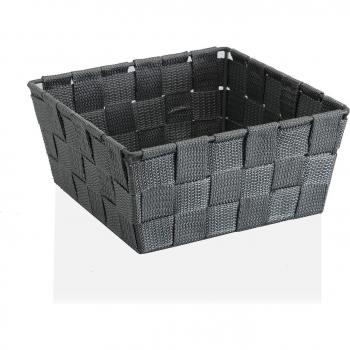 Cesta Alargada Gris Claro
