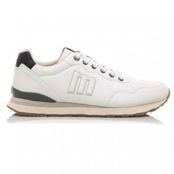Mustang MTNG Hombre Zapatillas 84755 Blanco Plano