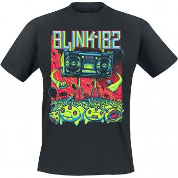 Black Superboom Tee – Blink 182 Edition for Men (S‑3XL)