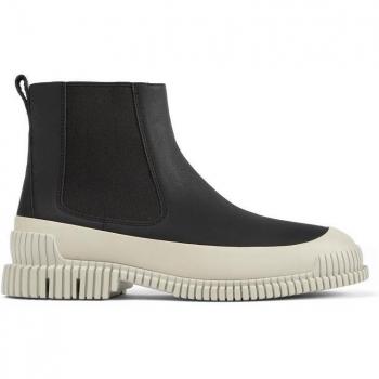 Botas Camper Masculinas Pix Preto e Bege