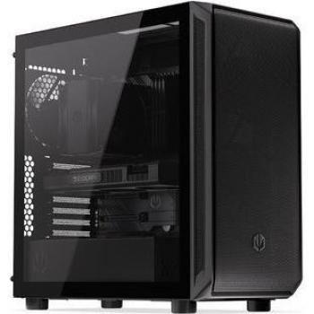 ENDORFY Arx 700 Air Full Tower ATX Case Nero con finestratura, 5 ventole da 140 mm incluse, compatibile con ATX, micro ATX e Mini-ATX