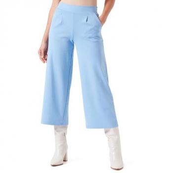Ichi Kate SUS Damen-Culotte – Hellblau, XL, weite Passform