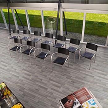 Grey Oak‑Tone Vinyl Panel – 2.8 mm Cushion, UK Spec, 3000 mm × 6000 mm
