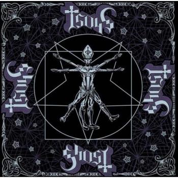Ghost Unisex Adult Vitruvian Bandana One Size Zwart