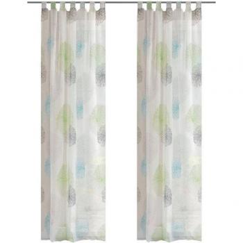 Schlaufenschal Rawlins grün 2er Set 225x140 cm von HOME WOHNIDEEN
